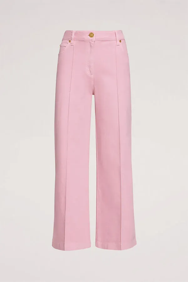 ACRONIMO PINK PALAZZO JEANS