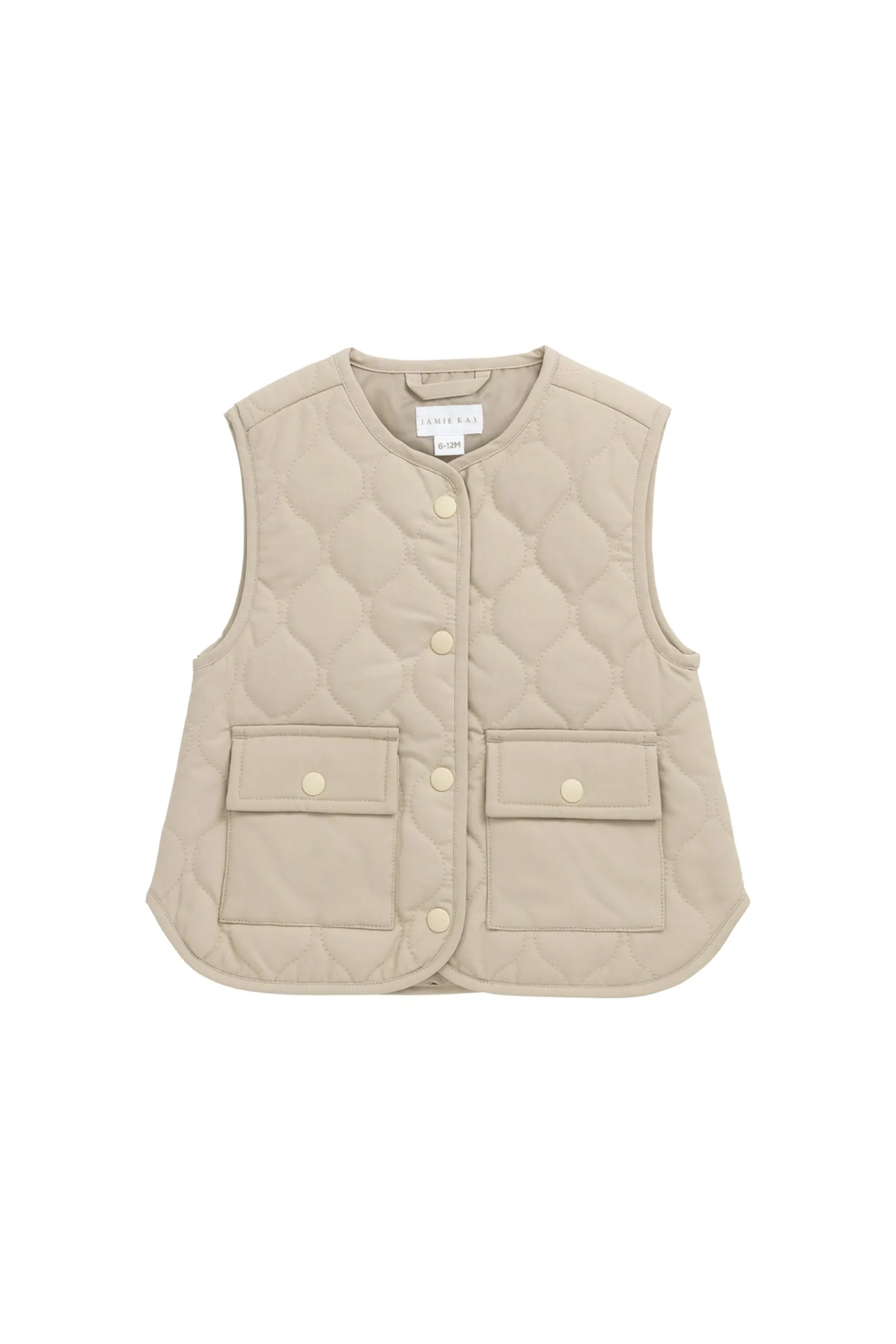 Arie Puffer Vest - Rye