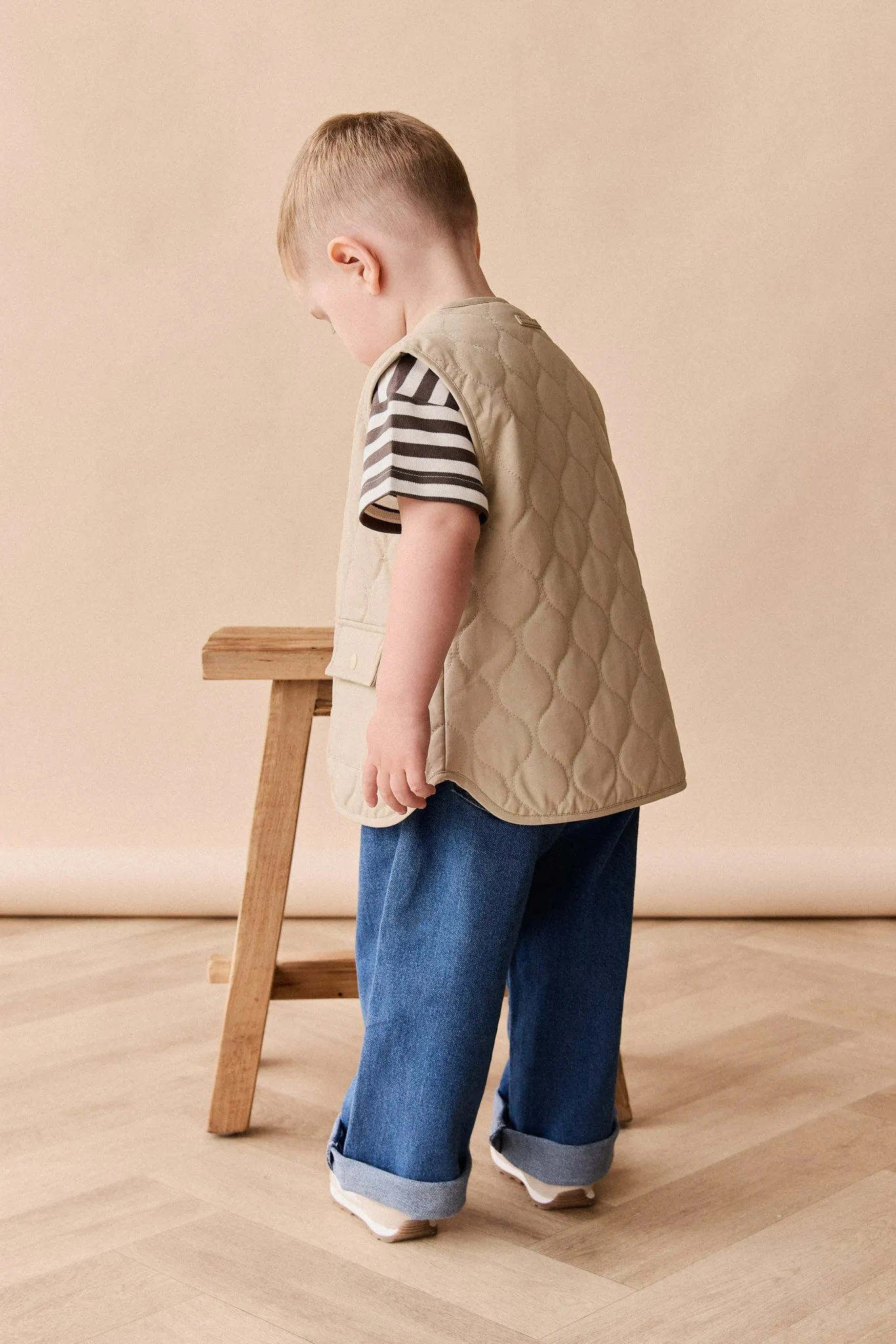 Arie Puffer Vest - Rye