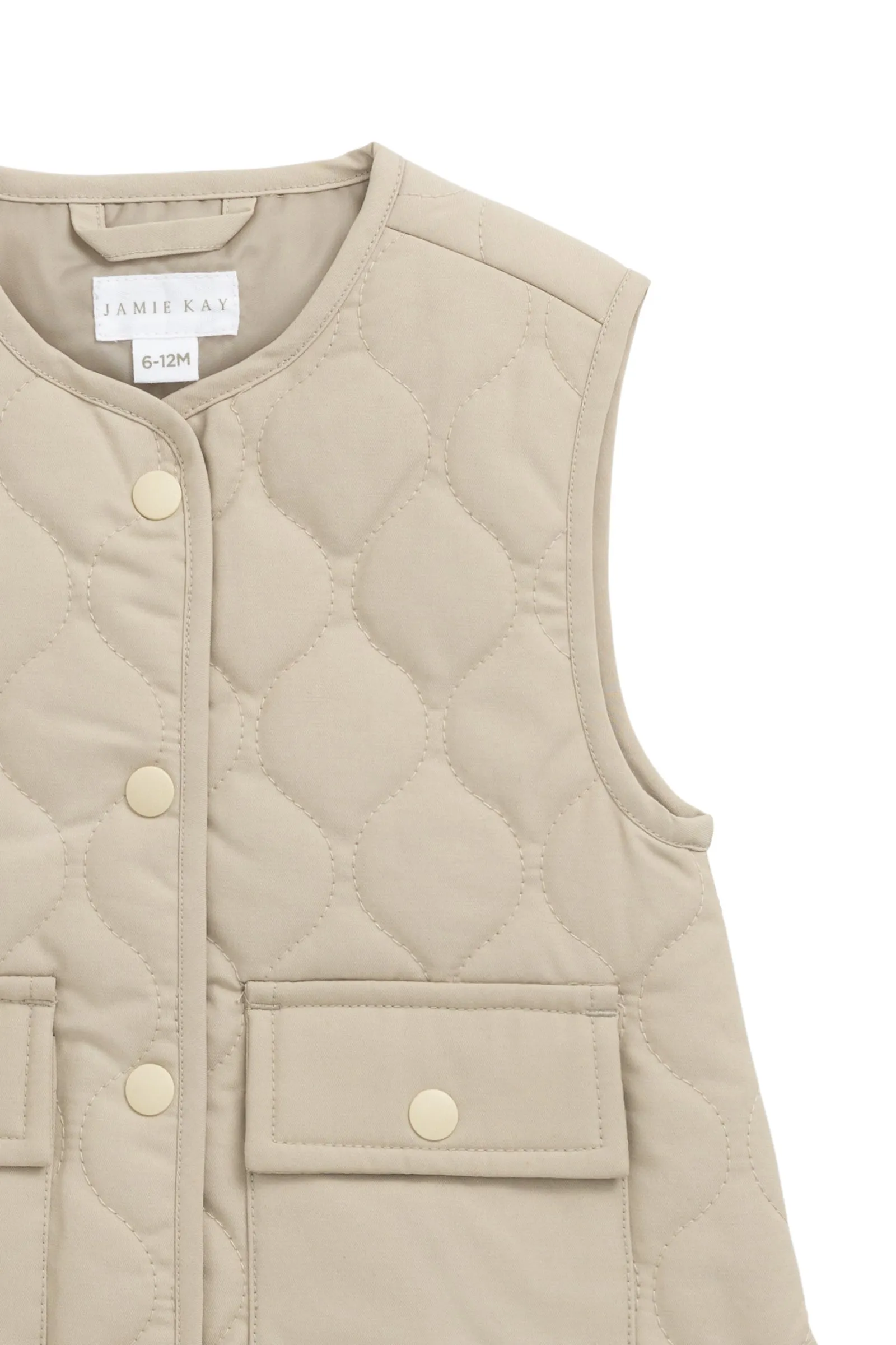 Arie Puffer Vest - Rye
