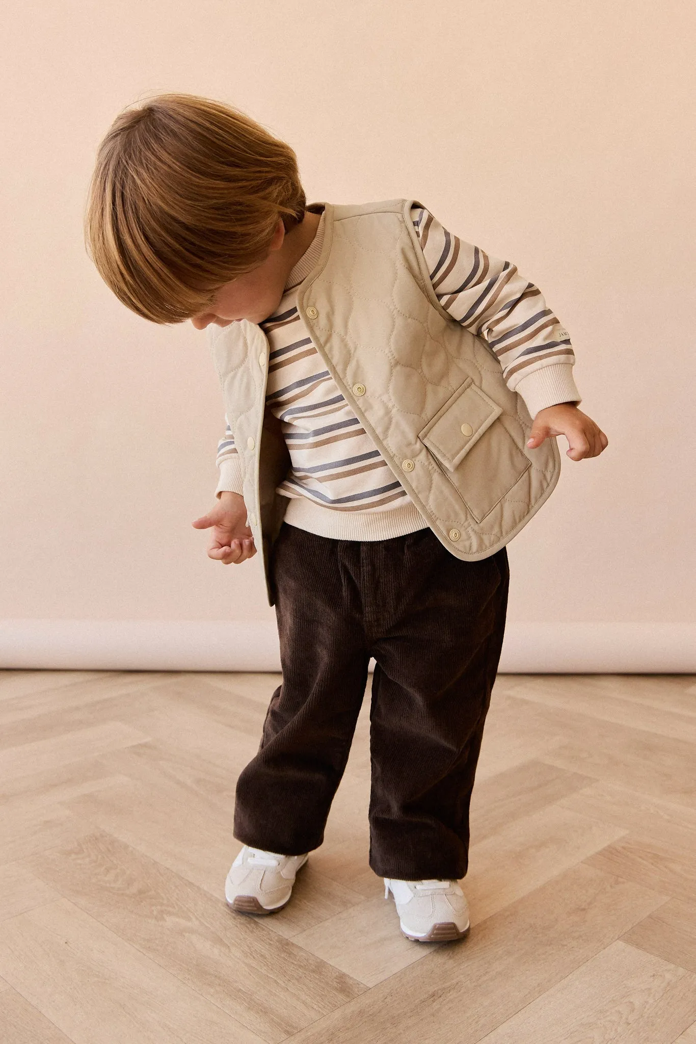 Arie Puffer Vest - Rye