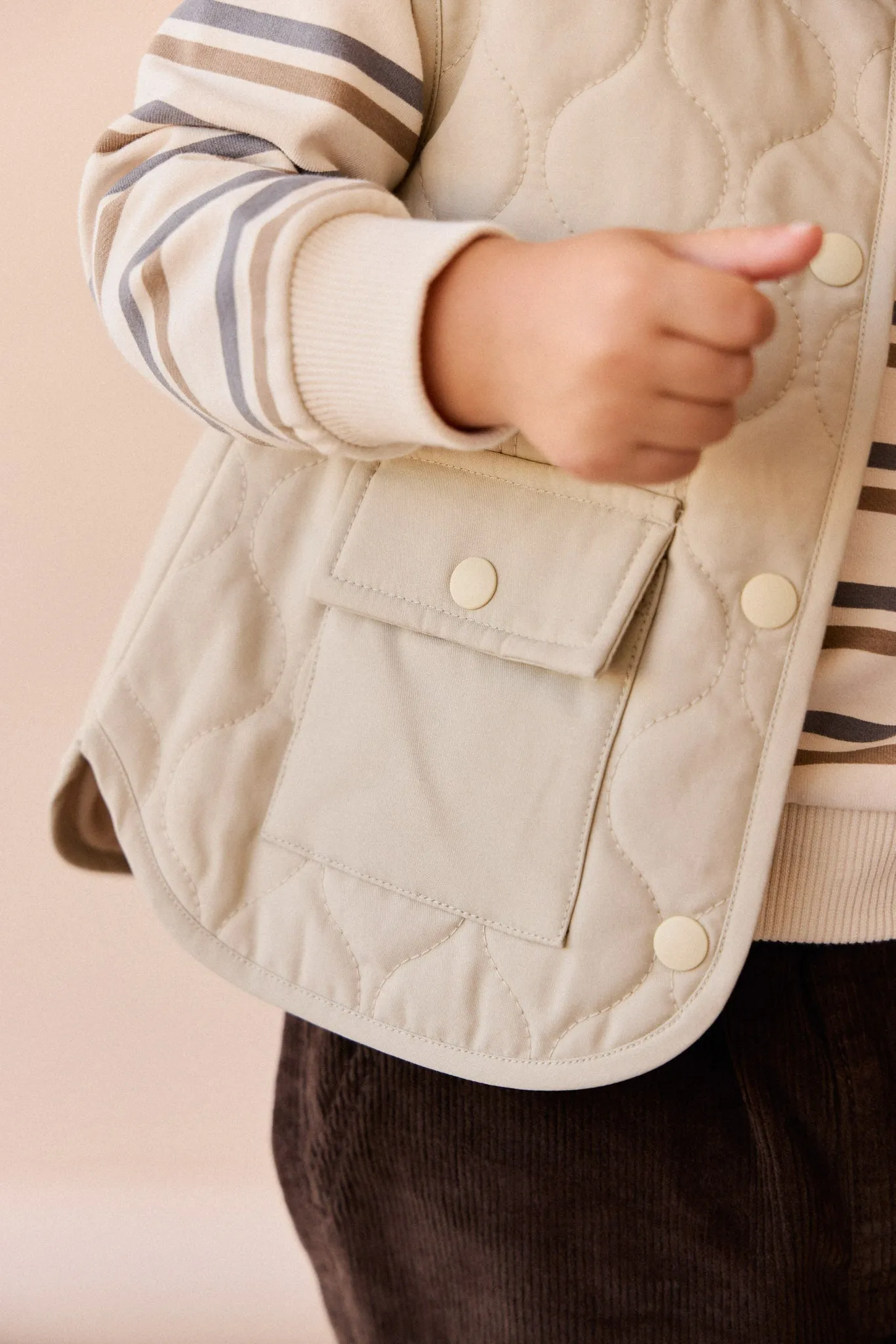 Arie Puffer Vest - Rye