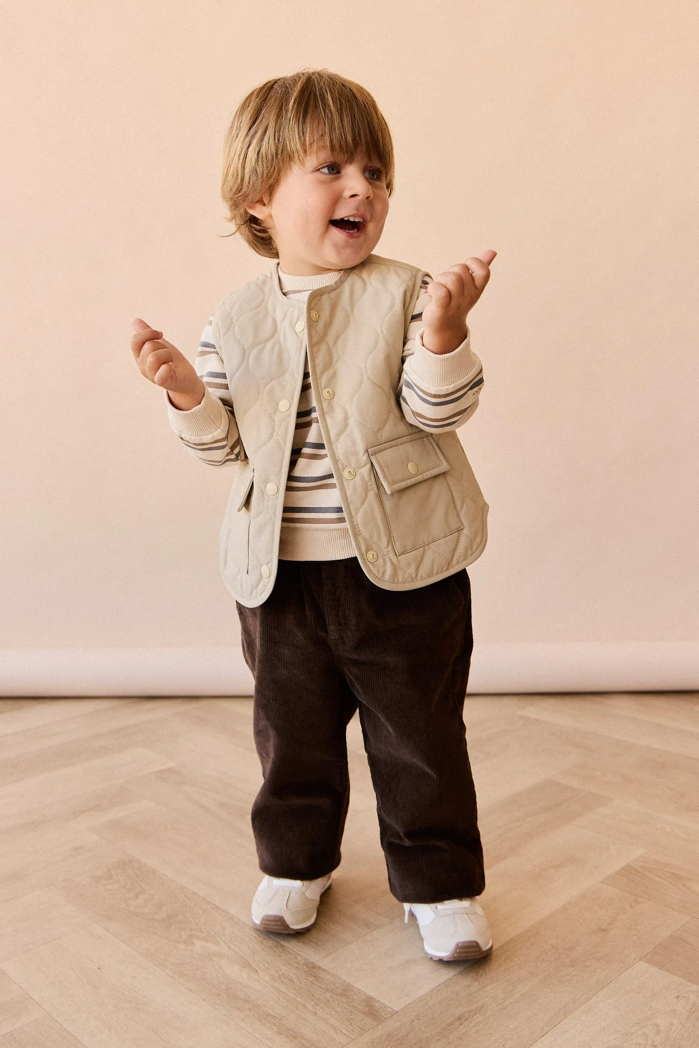 Arie Puffer Vest - Rye