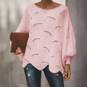 Autumn and Winter 2020 euro-american loose style sweater.