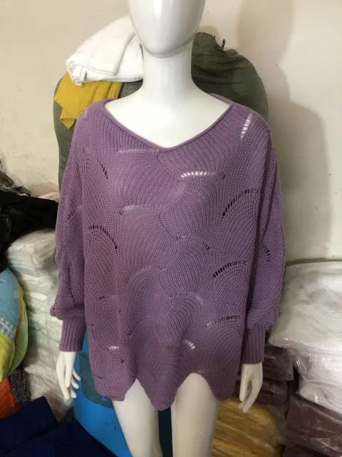 Autumn and Winter 2020 euro-american loose style sweater.