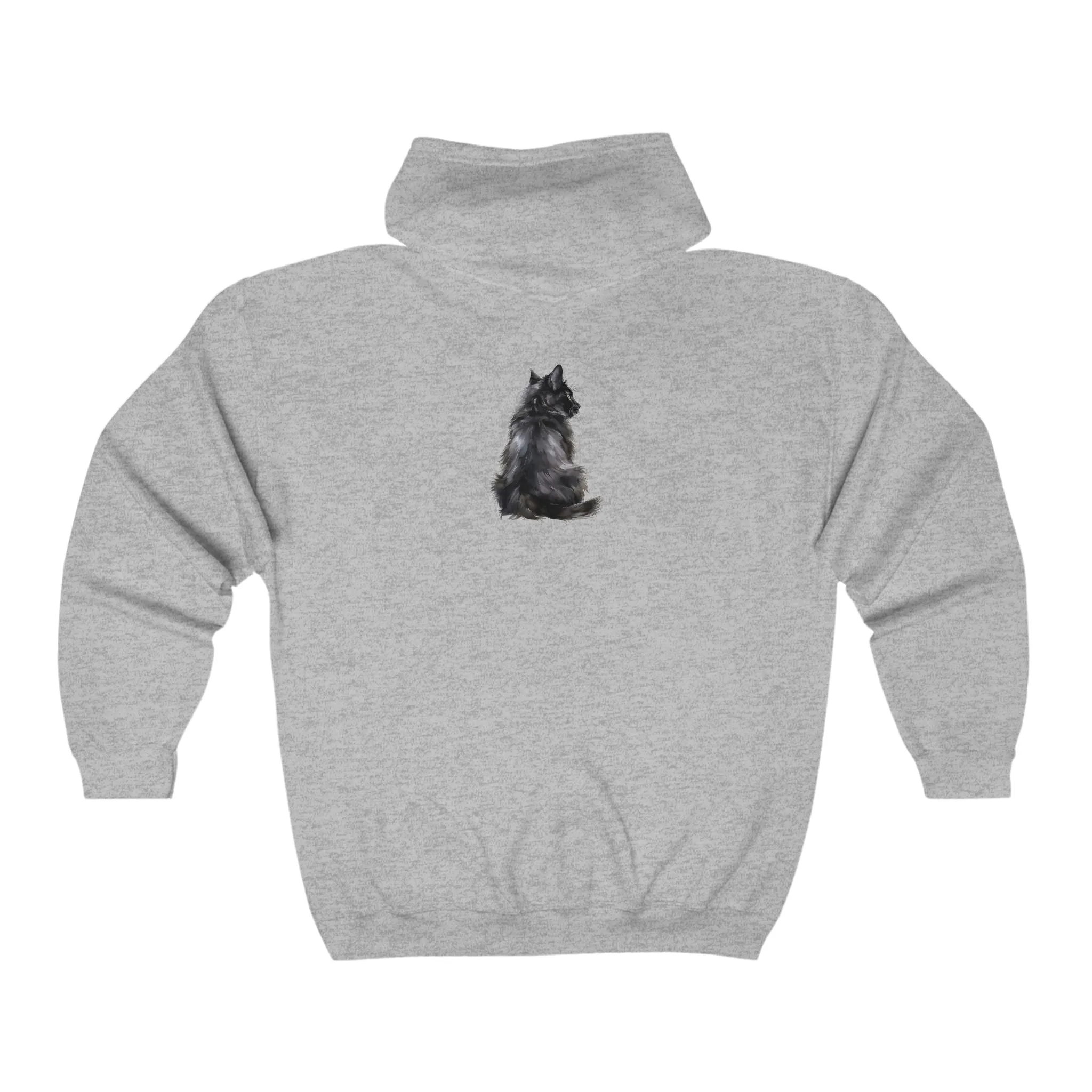 Black Cat Hoodie - Mystical & Soft