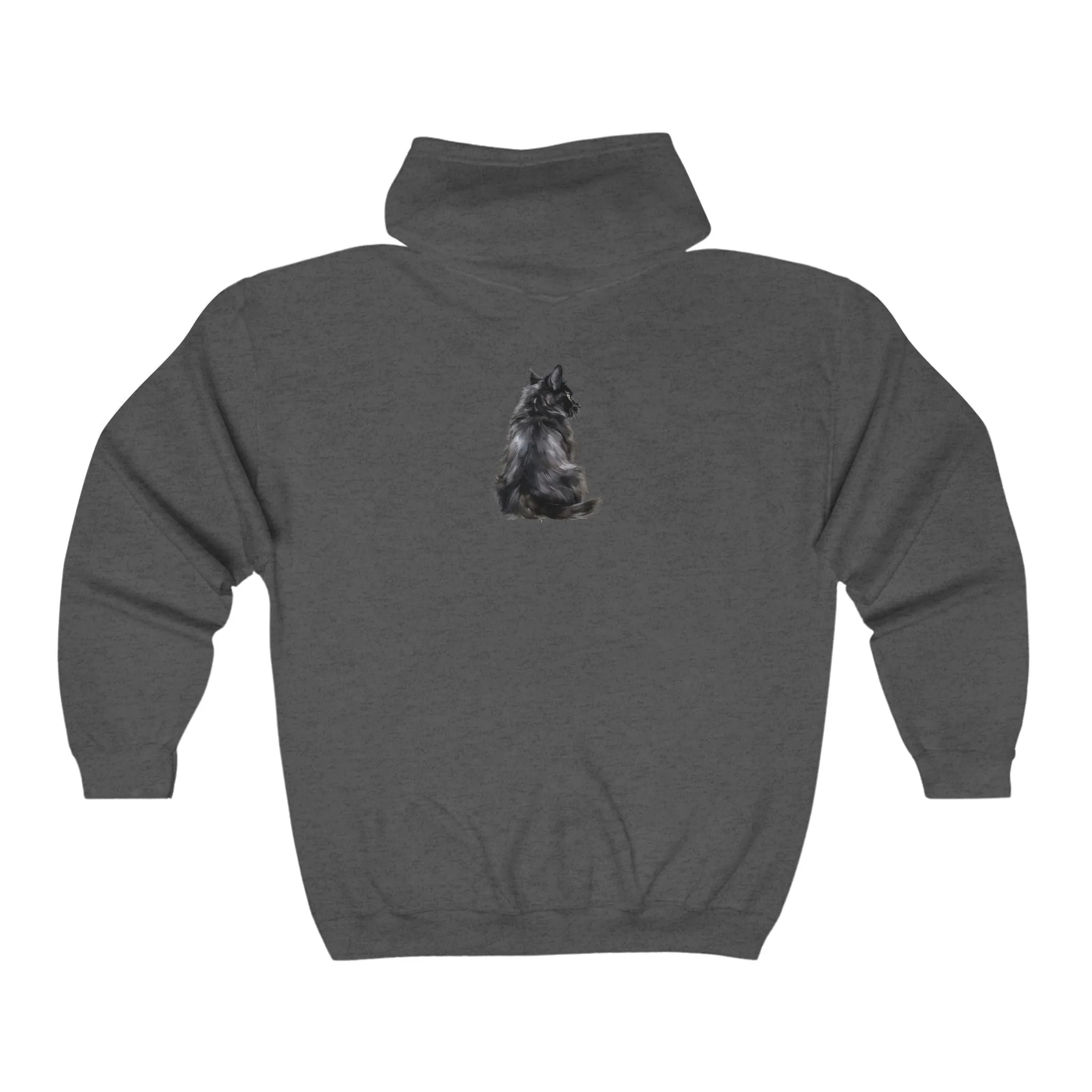 Black Cat Hoodie - Mystical & Soft