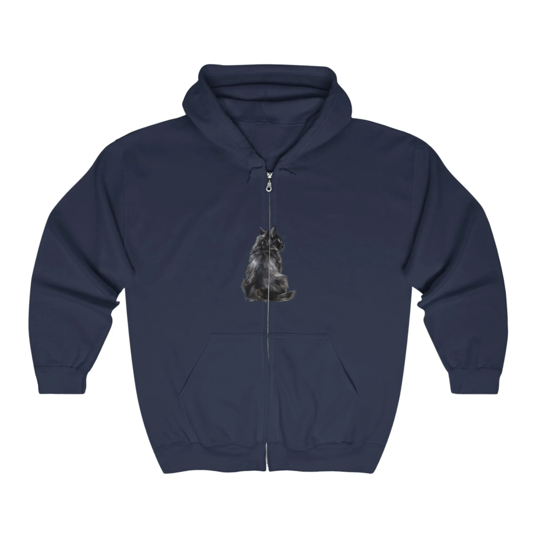 Black Cat Hoodie - Mystical & Soft