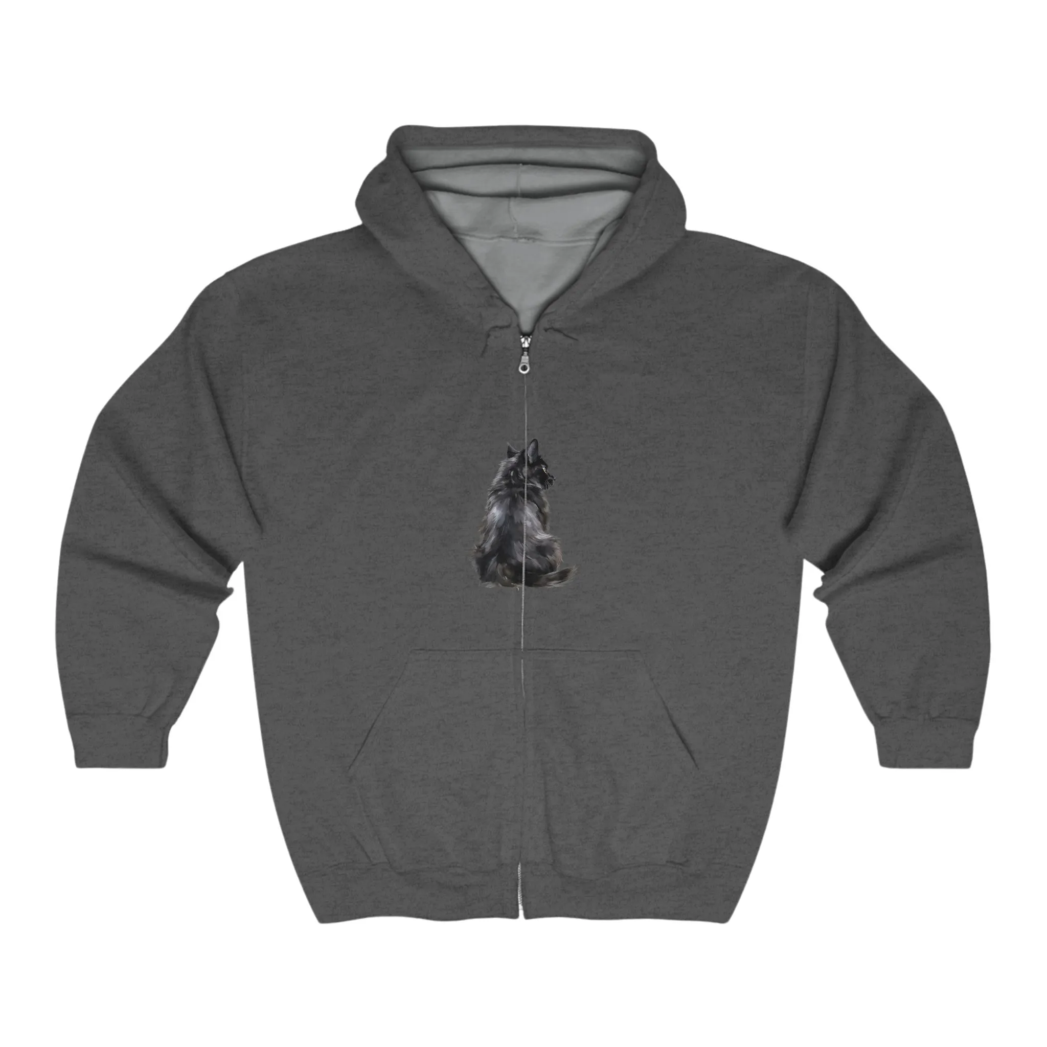 Black Cat Hoodie - Mystical & Soft