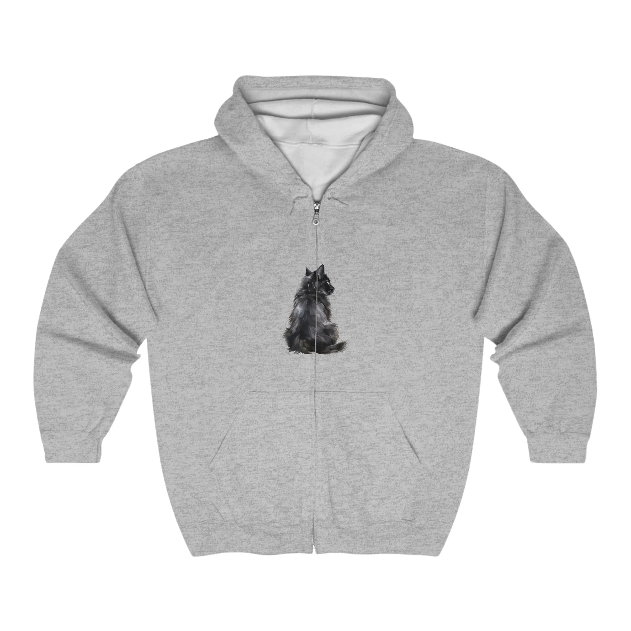 Black Cat Hoodie - Mystical & Soft