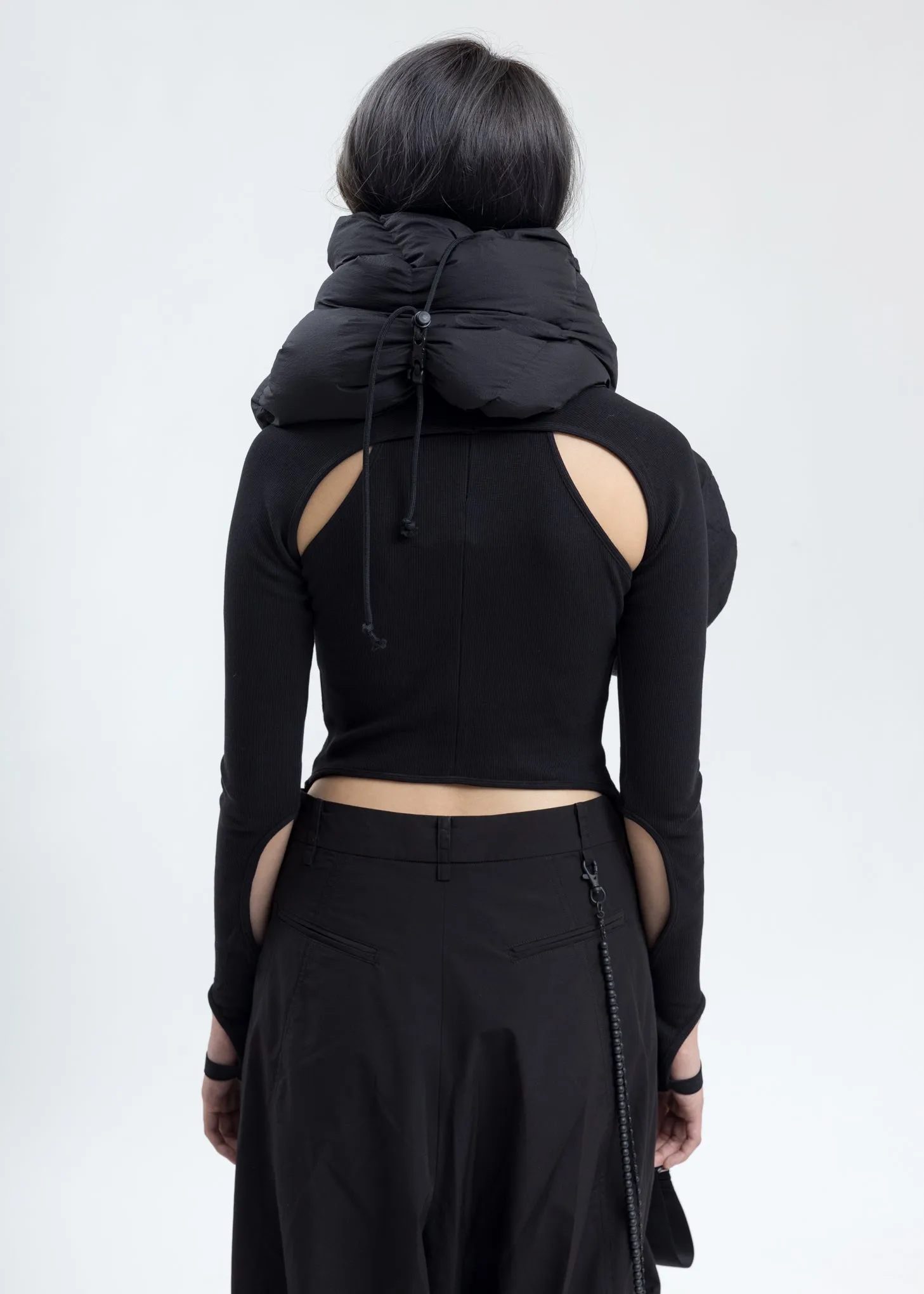 Black Gaiter Vest