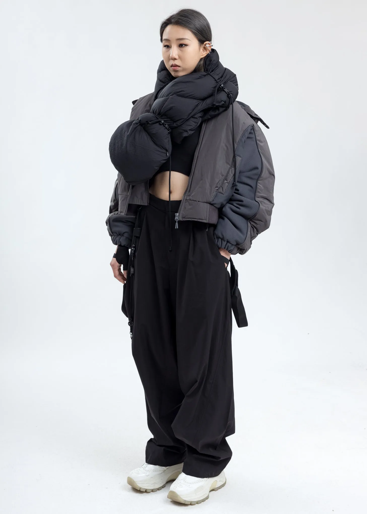 Black Gaiter Vest