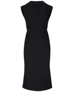 Black Solo Stretch Chic Dress