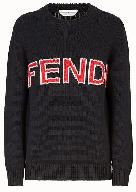 Black Wool Jumper