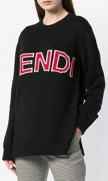 Black Wool Jumper
