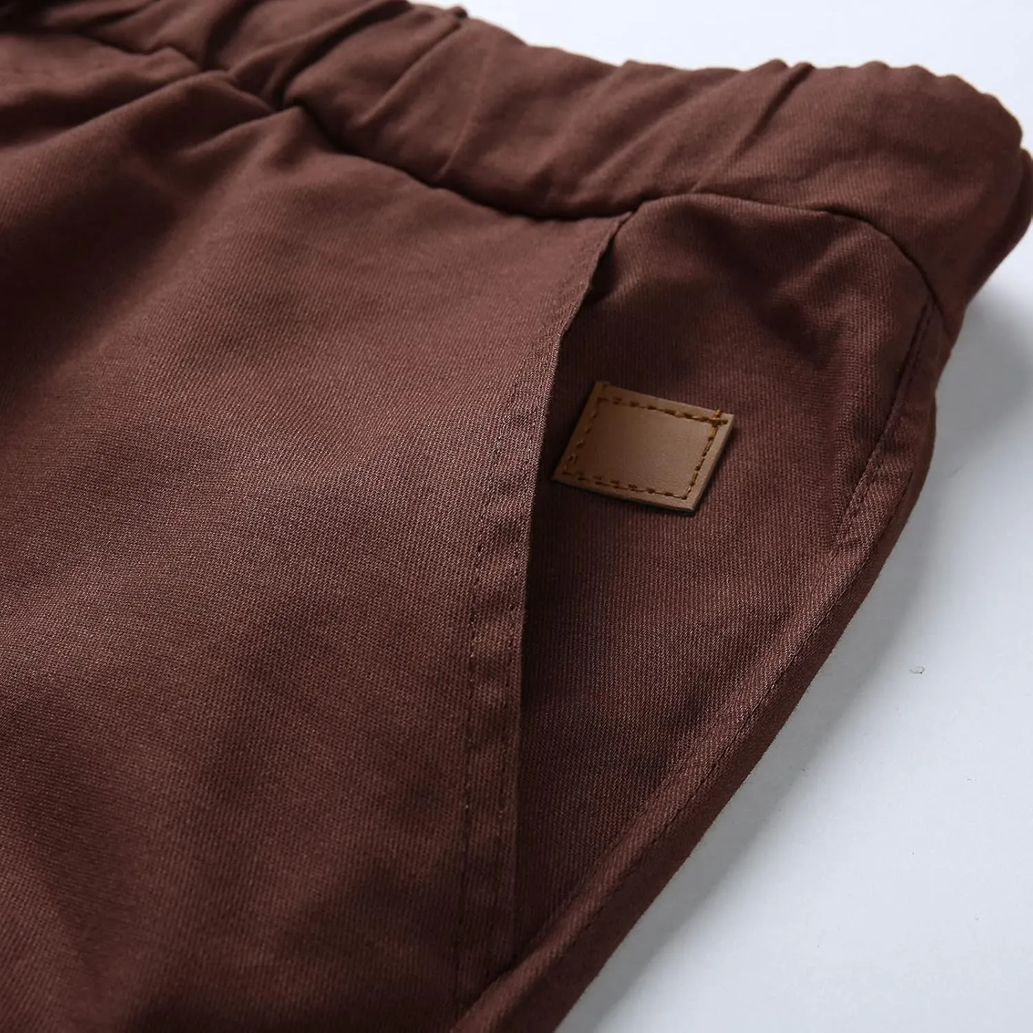 Cargo Pants for Men Relaxed Fit Pants Pocket Loose Fleece Casual Pants Men Fashion Elastic Waist Joggers Cargo Pants