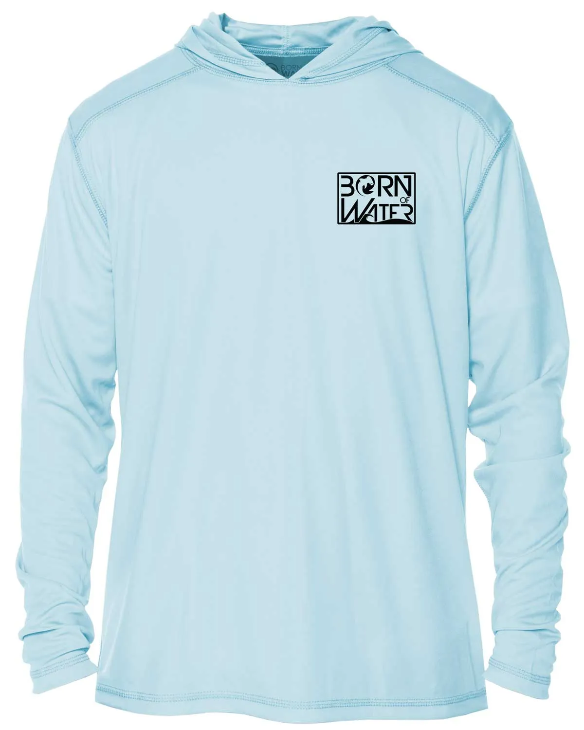 Circling Hammerhead Dive Flag UV/UPF 50  Long Sleeve Hoodie
