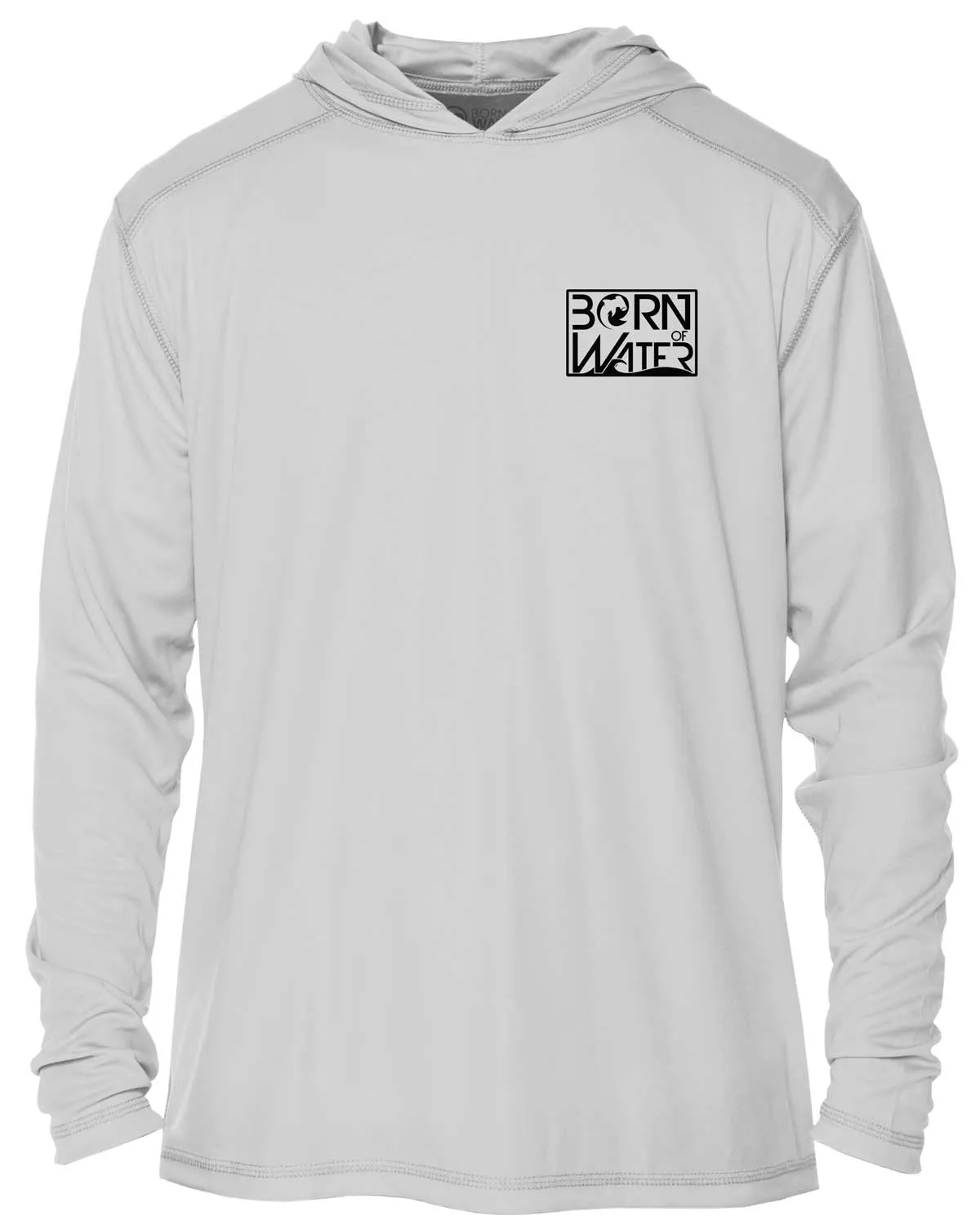 Circling Hammerhead Dive Flag UV/UPF 50  Long Sleeve Hoodie