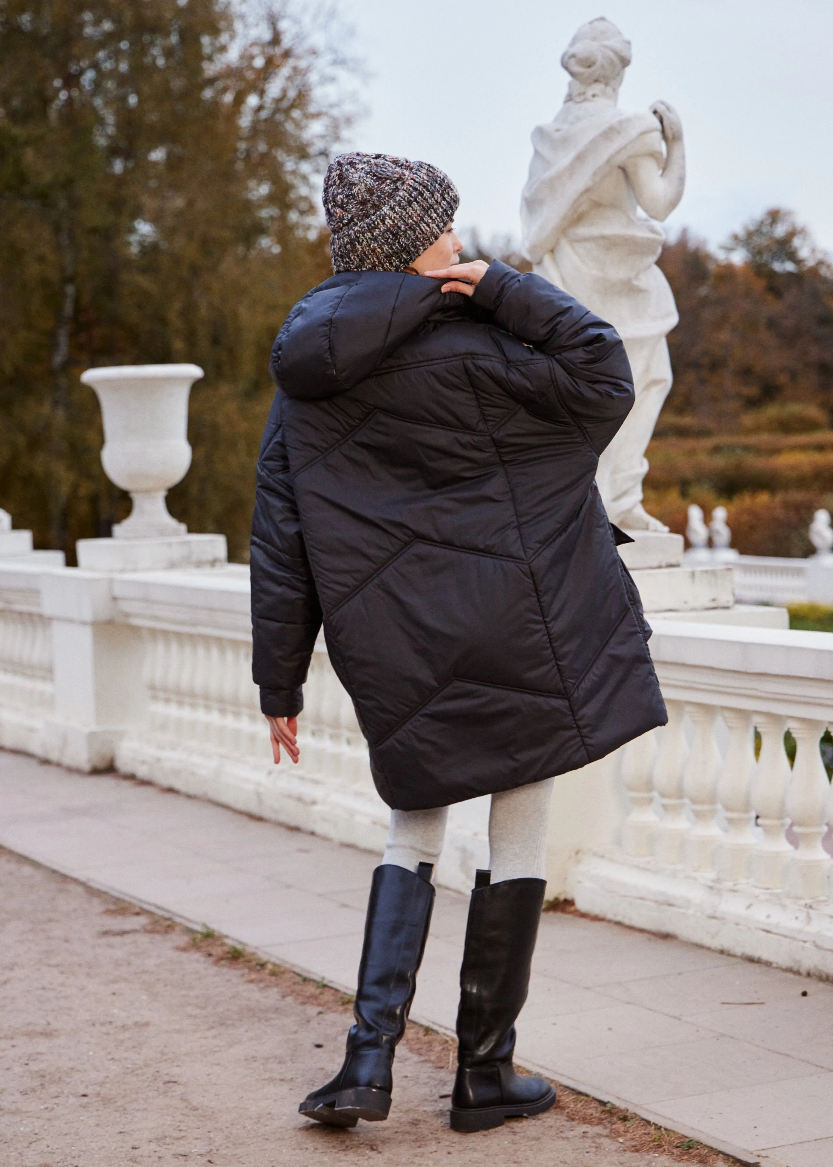 Classic Black Puffer Jacket for Women  Trendy & Warm Designs