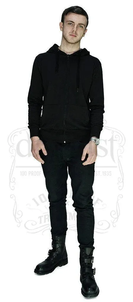 Creepy Eyeball Planet Hoodie in Soft Touch Cotton for Women