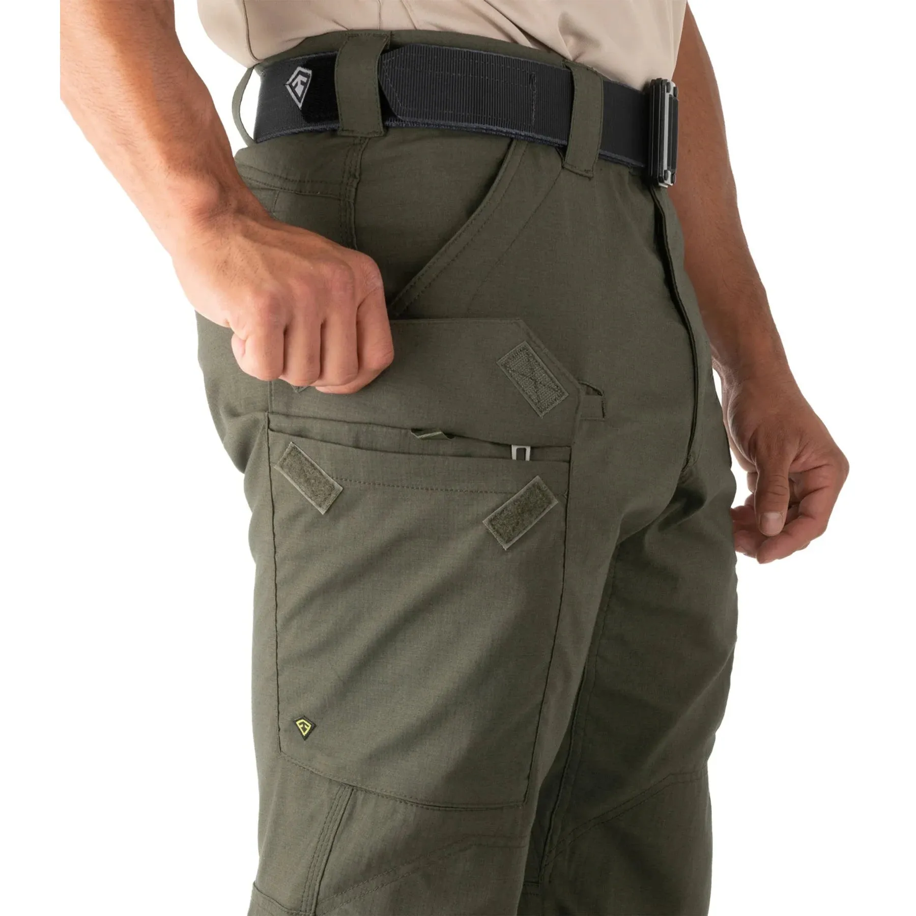 First Tactical | V2 Tactical Pants – Olive Drab - Men's Micro Ripstop Fabric, Double-Dyed for Color-Fastness, DWR Water Repellent Finish