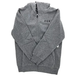 Fox Racing Flora Fleece Zip Hoodie Heather Graphite Grey