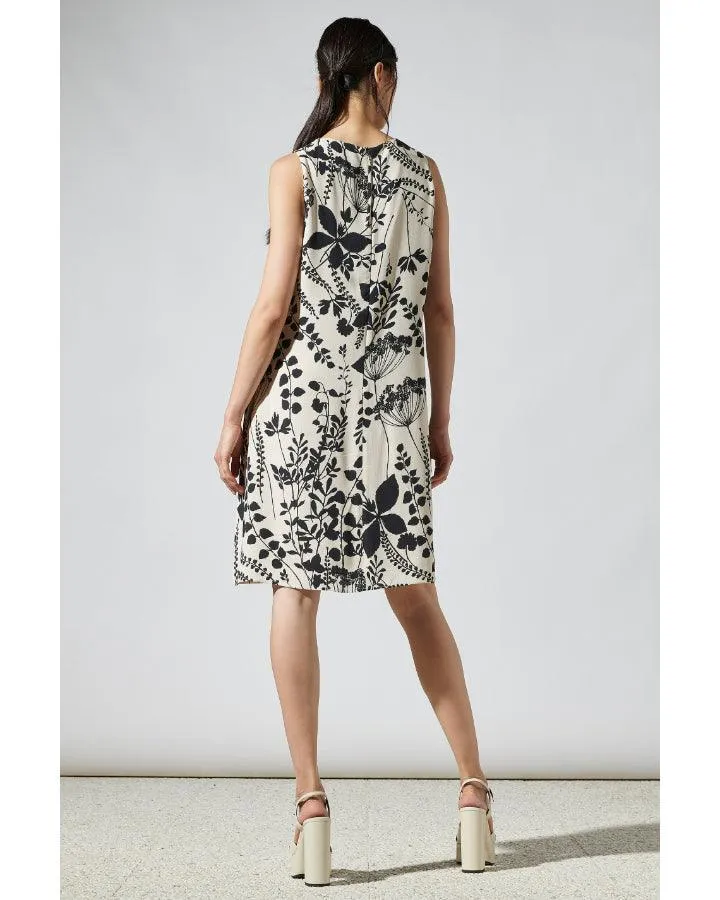 Herbarium Print Shift Dress