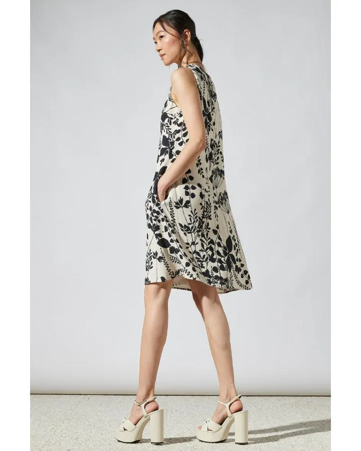 Herbarium Print Shift Dress