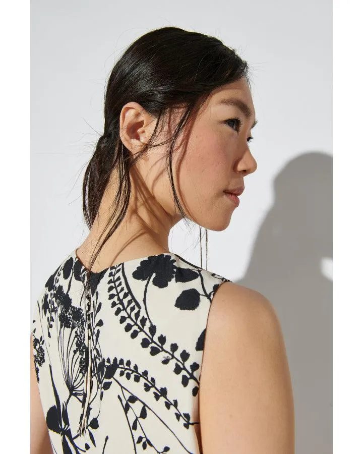 Herbarium Print Shift Dress