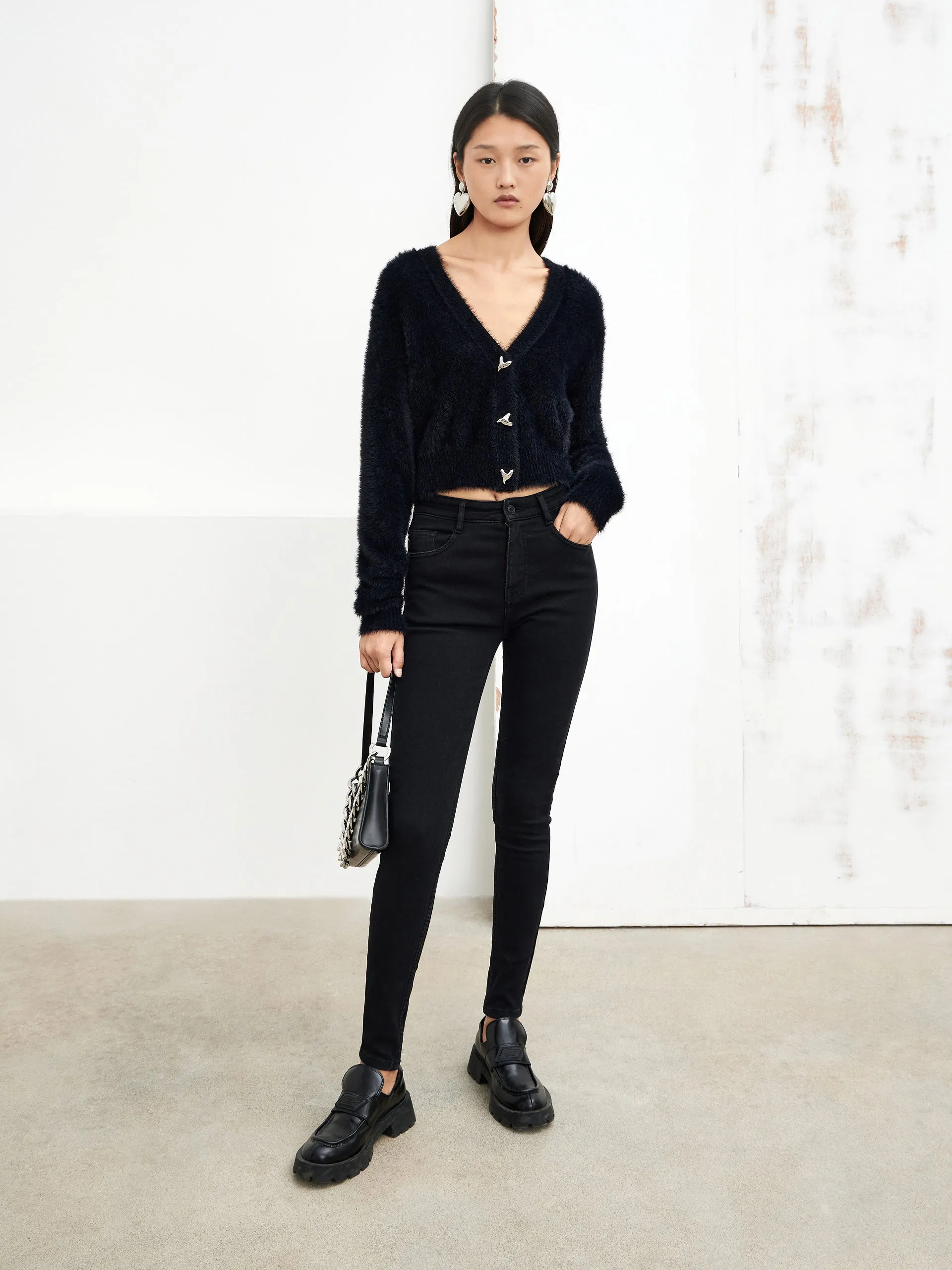 High Waist Skinny Jeans