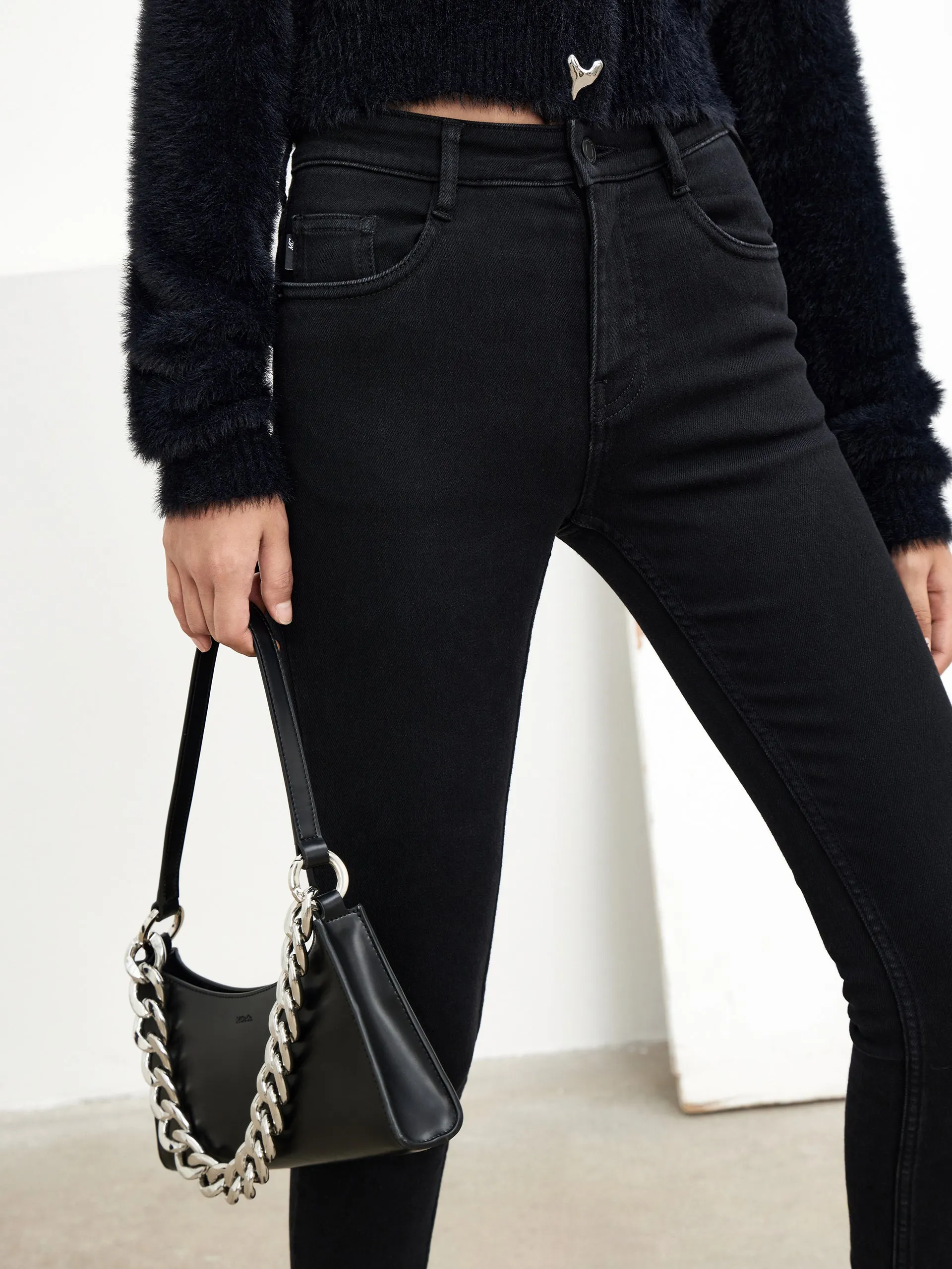 High Waist Skinny Jeans