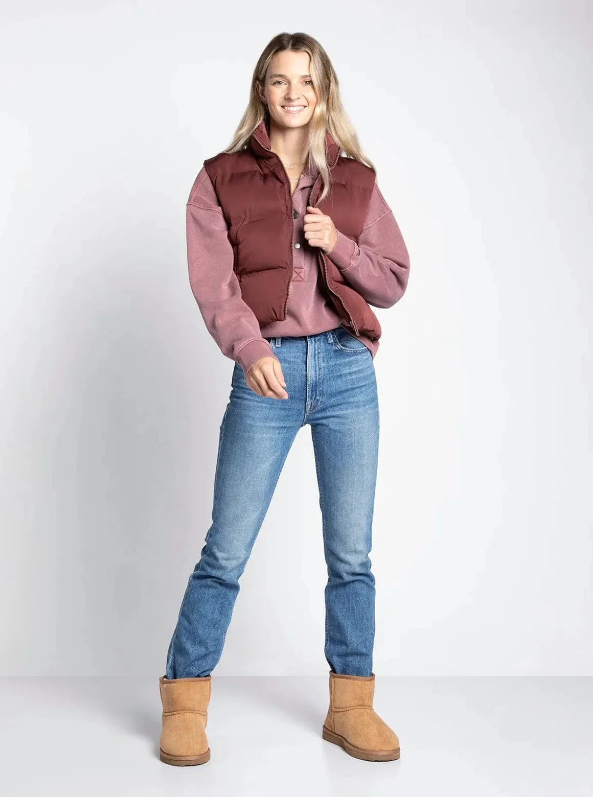 Issey Vest [Malbec-J2691]