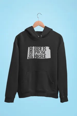Kansas Drink Beer From Here® - Craft Beer Hoodie