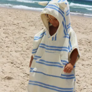Kids Swim Vest- Sammy the Seagull Mustard Stripe by Sunnylife