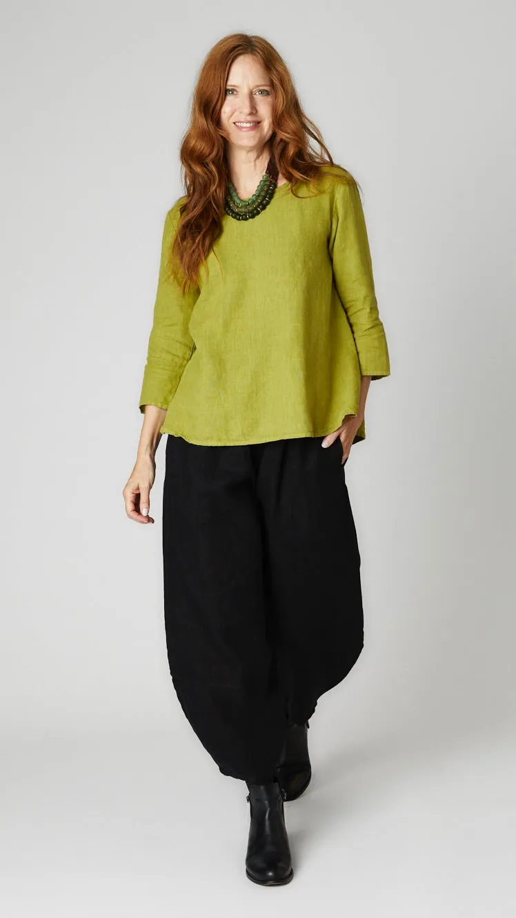 Linen A-Line Top