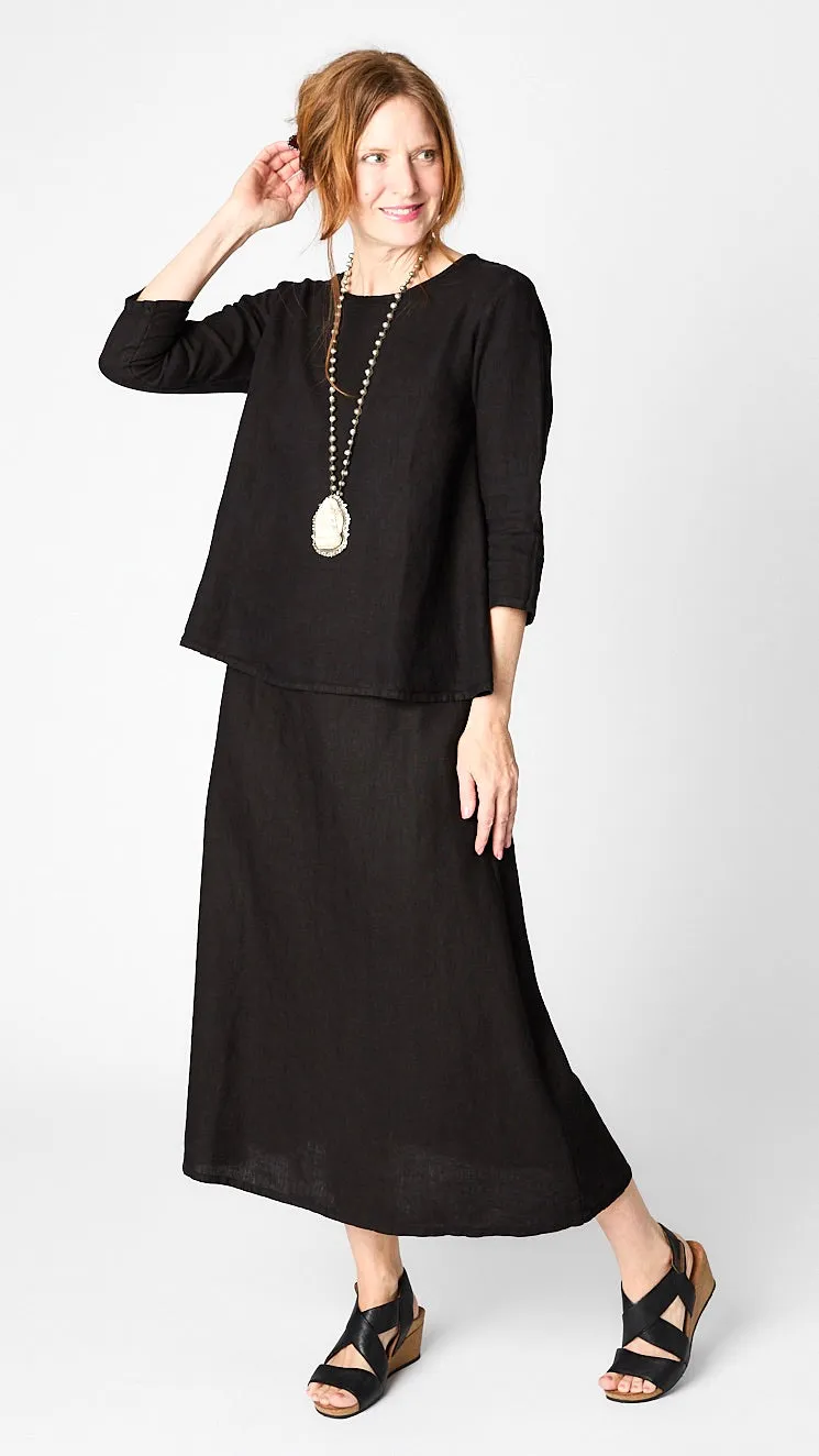 Linen A-Line Top