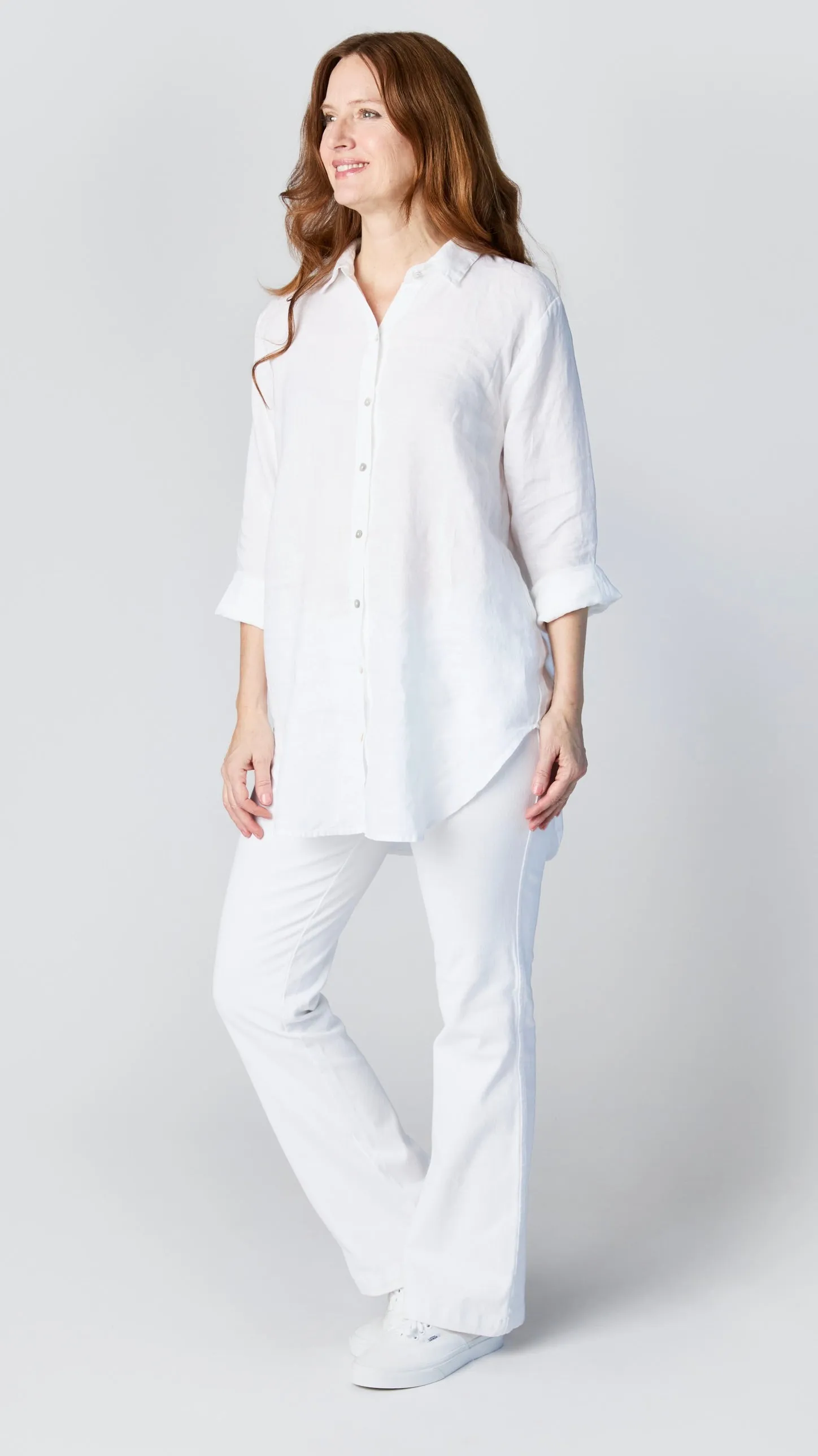 Linen Boyfriend Shirt
