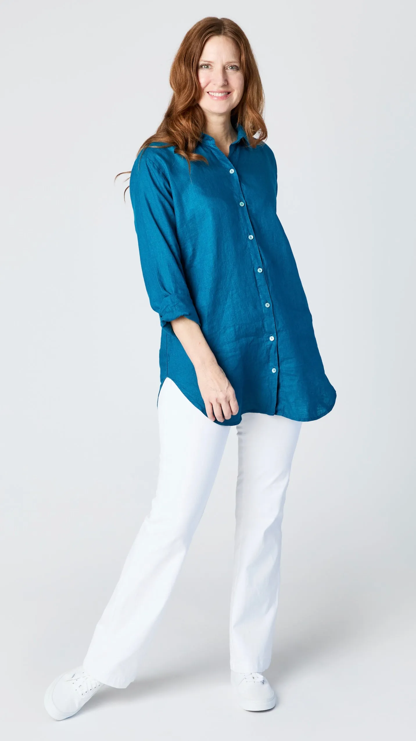 Linen Boyfriend Shirt
