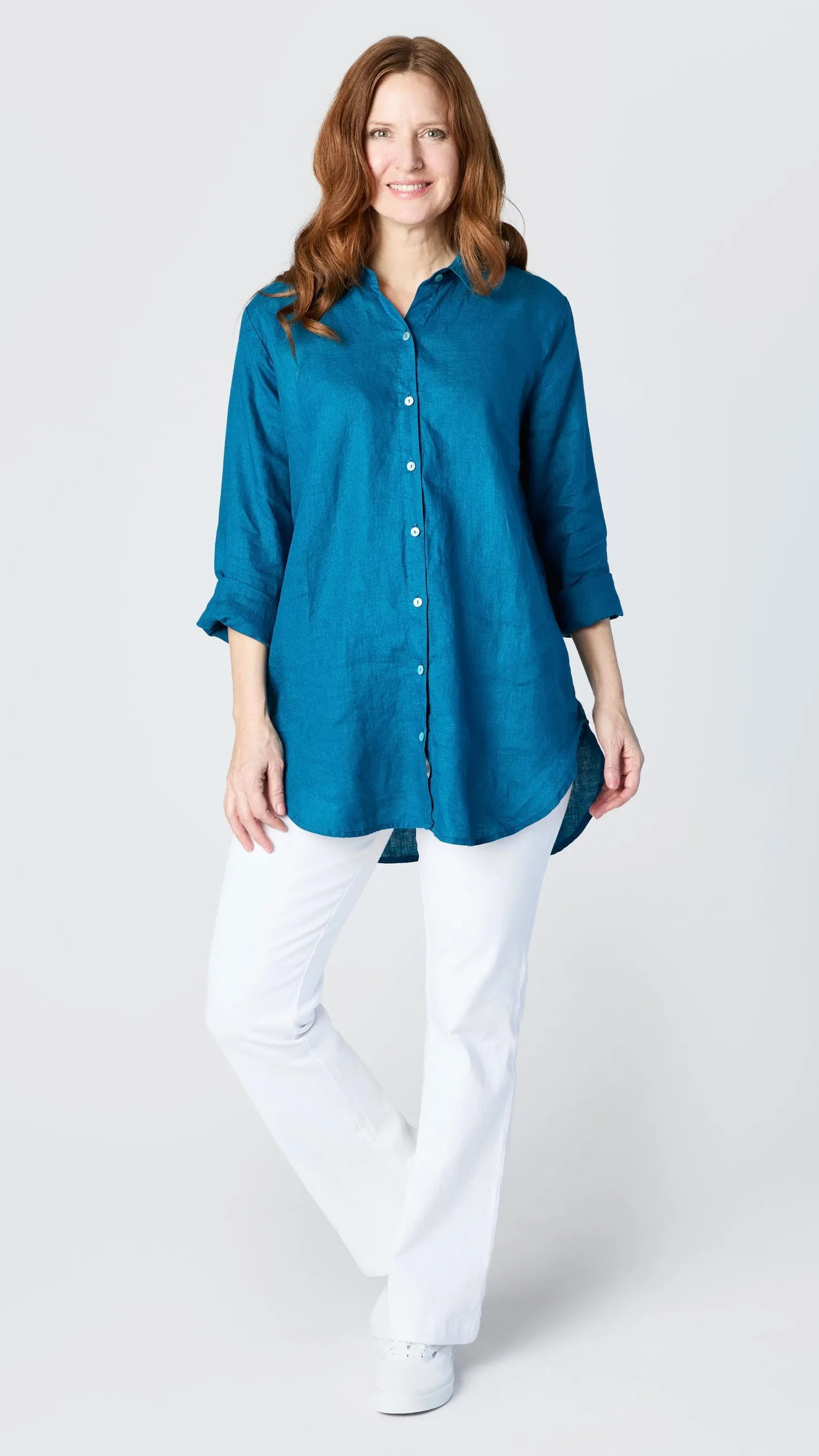 Linen Boyfriend Shirt