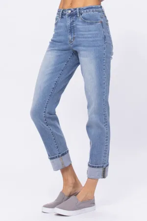 Mariah High Waist Judy Blue Boyfriend Jeans