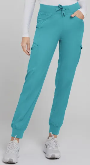 Medichic Teal Knit Waist Jogger Pant - April