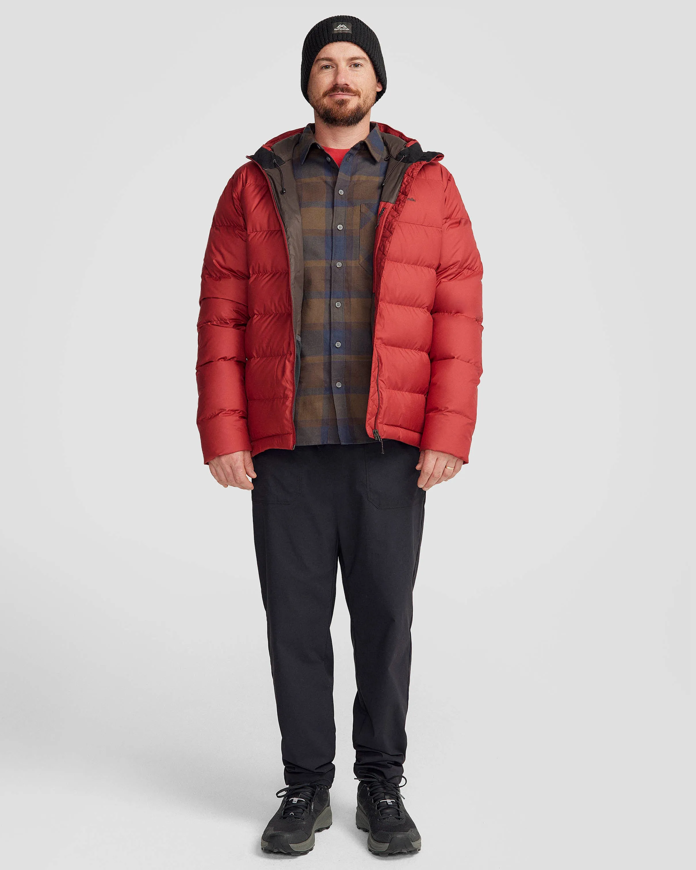 Men's Epiq Hooded Down Jacket - Pinot