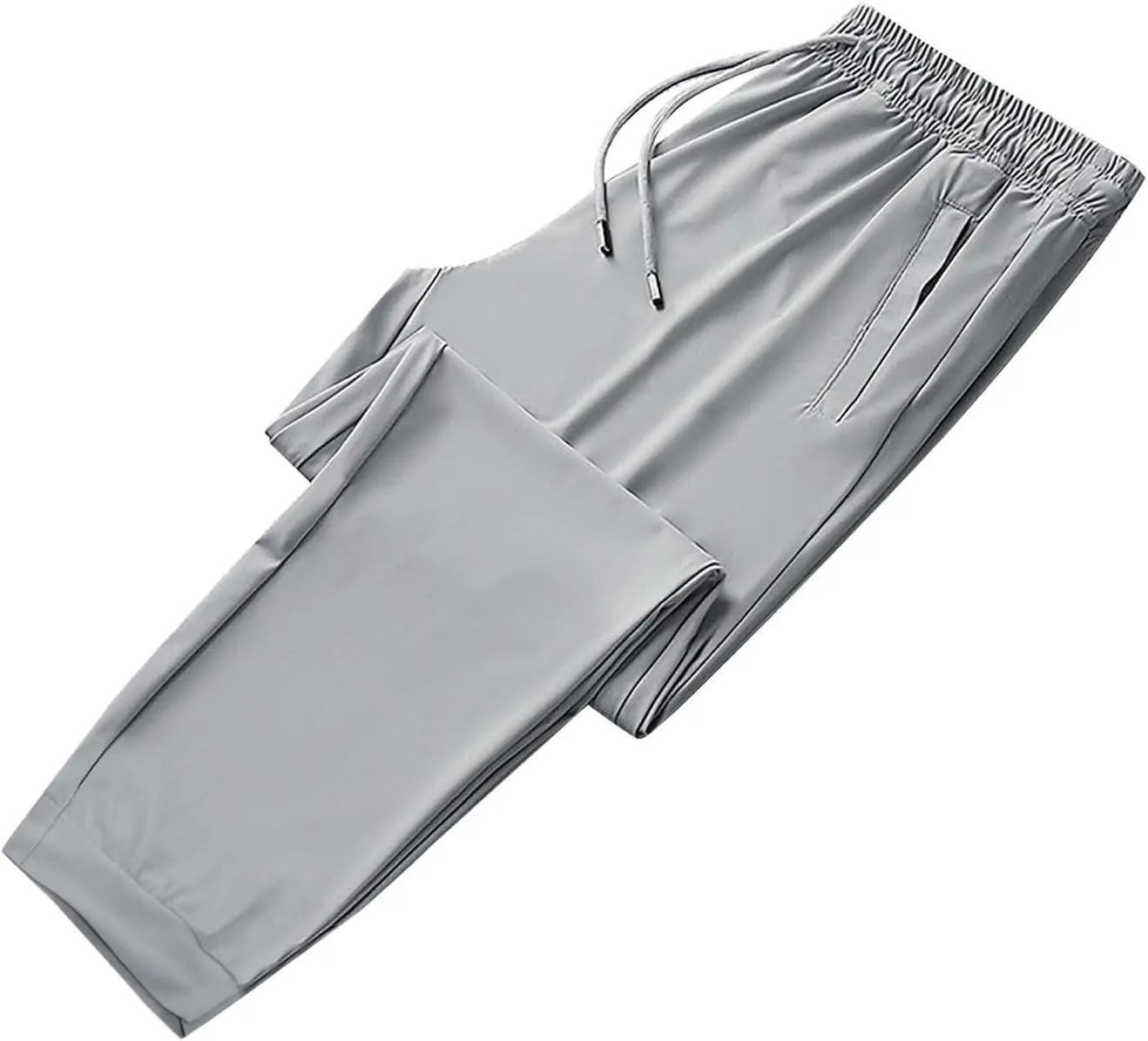 Mens Golf Pants Stretch Relaxed Fit Lightweight Hiking Pants Breathable Quick Dry Camping Fishing Athletic Joggers