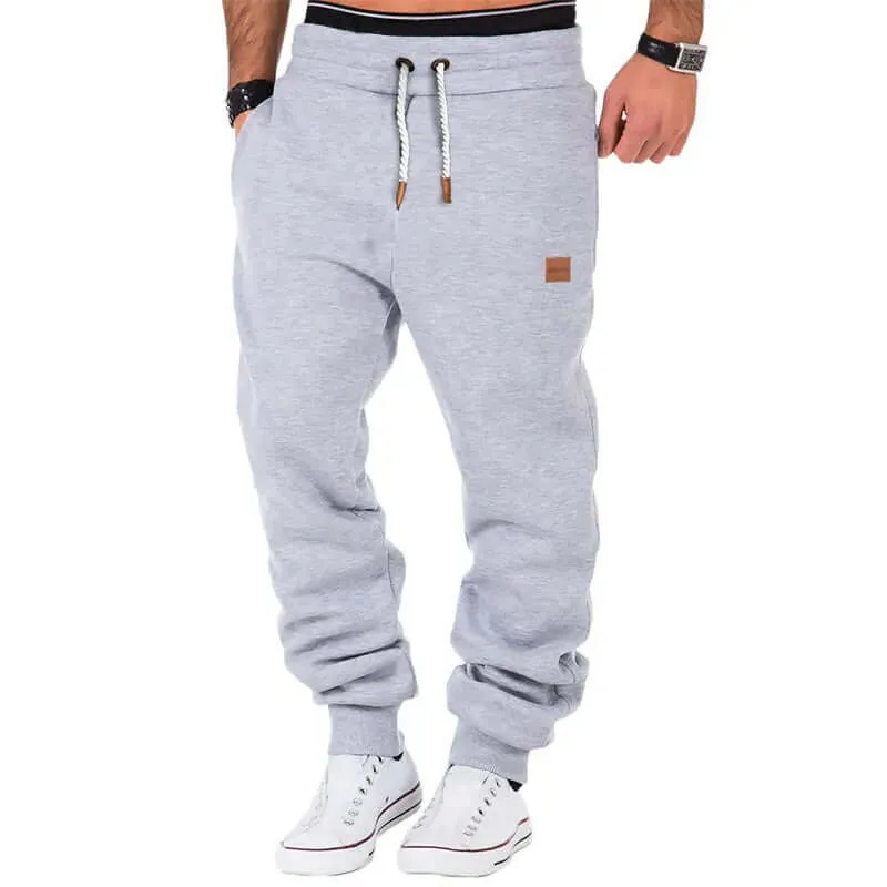 Men's Relaxed-Fit Joggers with Drawstring