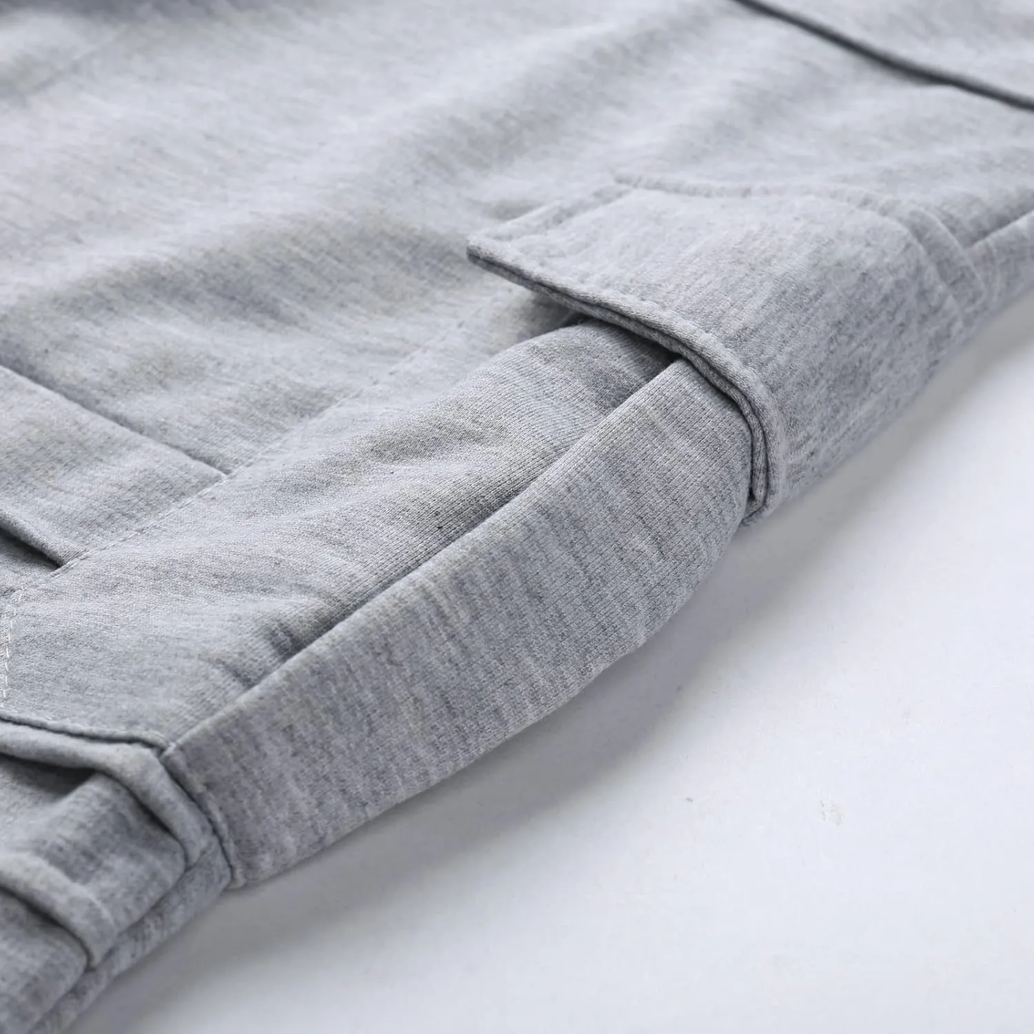 Mens Workout Cargo Sweatpants Fit Cargo Pants for Men Stretch Men's Slim Fit Fleece Pants Winter Big and Tall Stretch