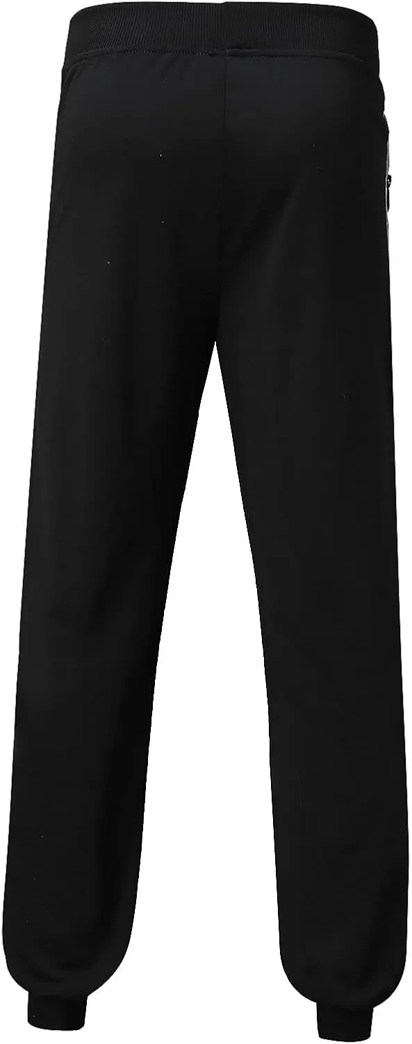 Mens Workout Cargo Sweatpants Fit Men's Classic-Fit Expandable-Waist Flat-Front Pant Mens Joggers with Pockets Cargo
