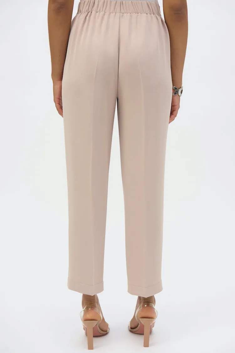 Mid-rise Pleated Trousers