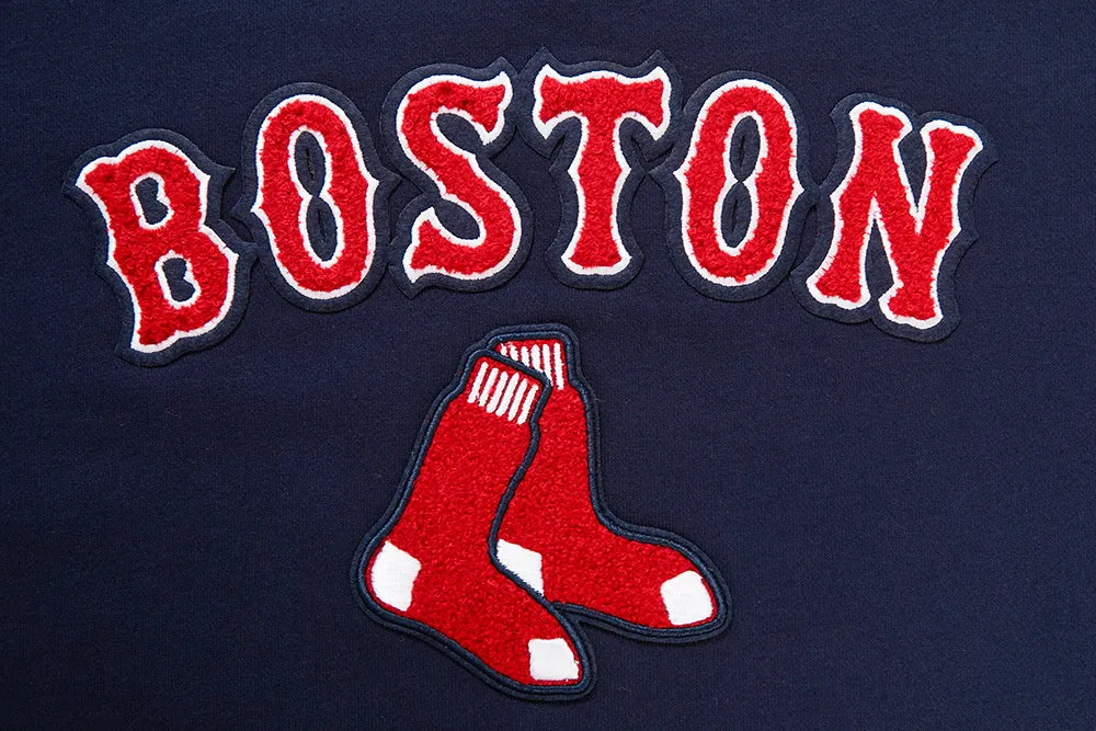 MLB BOSTON RED SOX CLASSIC WOMEN'S CREWNECK (MIDNIGHT NAVY)