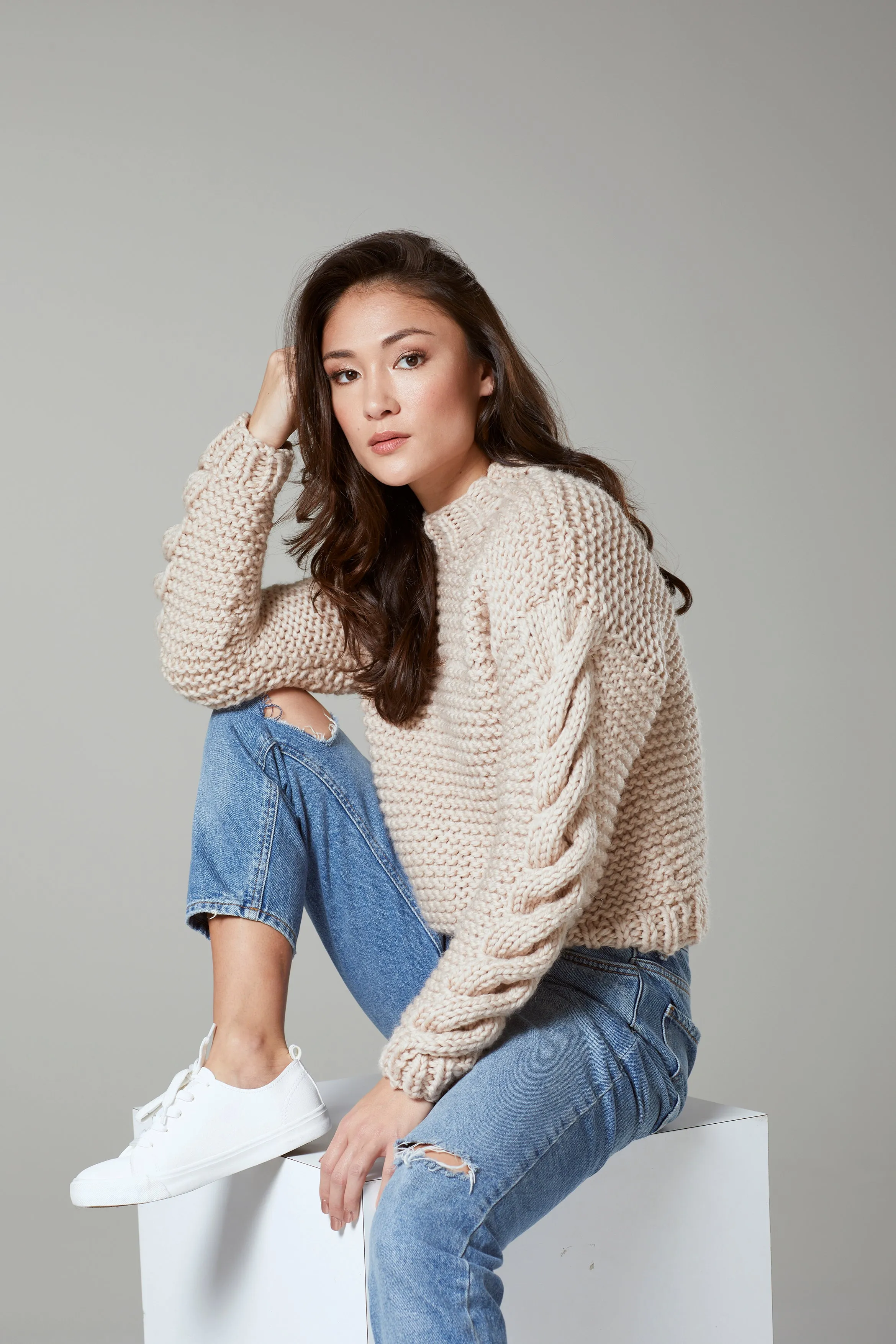 Mode At Rowan big wool textures 6 projects by Quail Studio