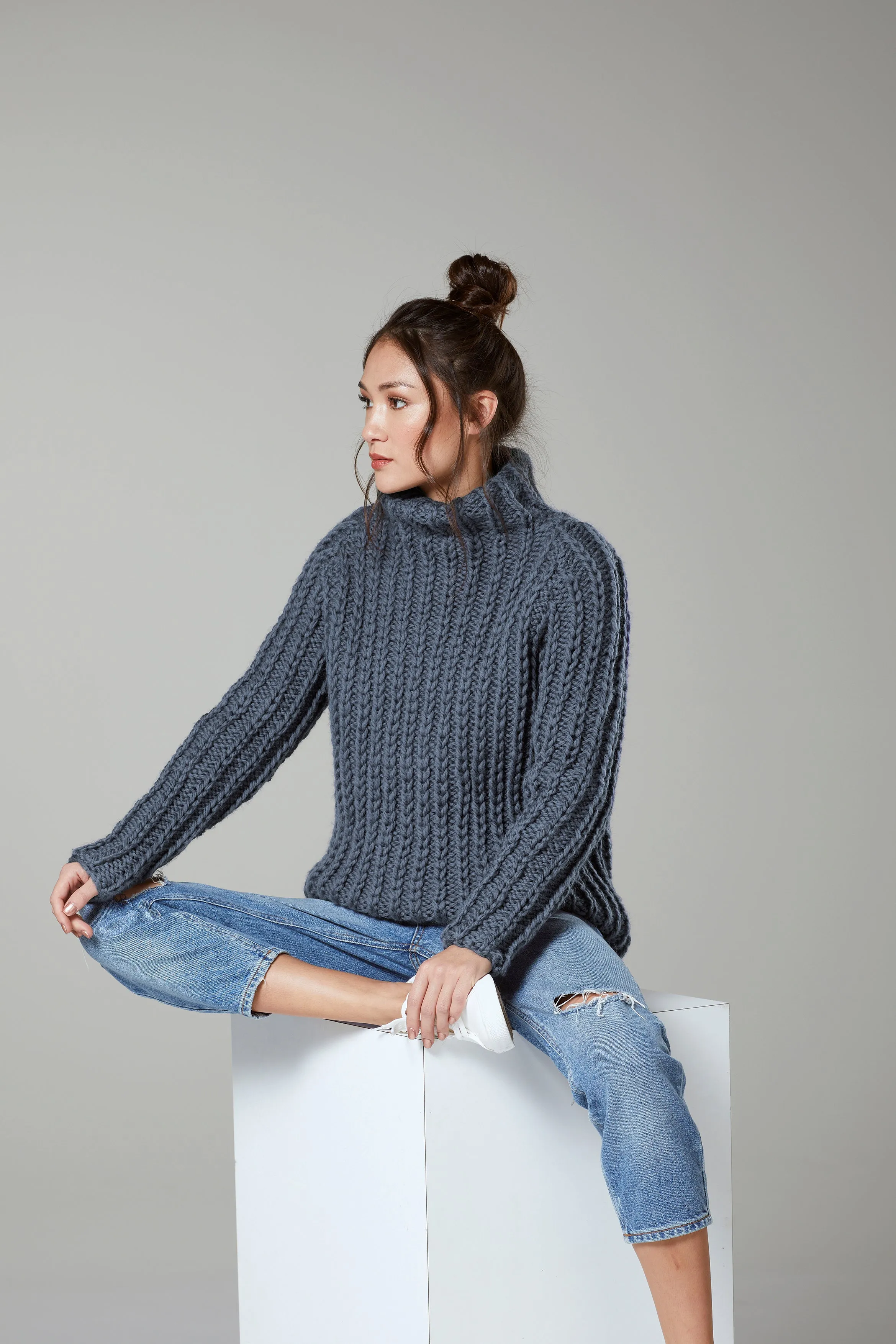 Mode At Rowan big wool textures 6 projects by Quail Studio